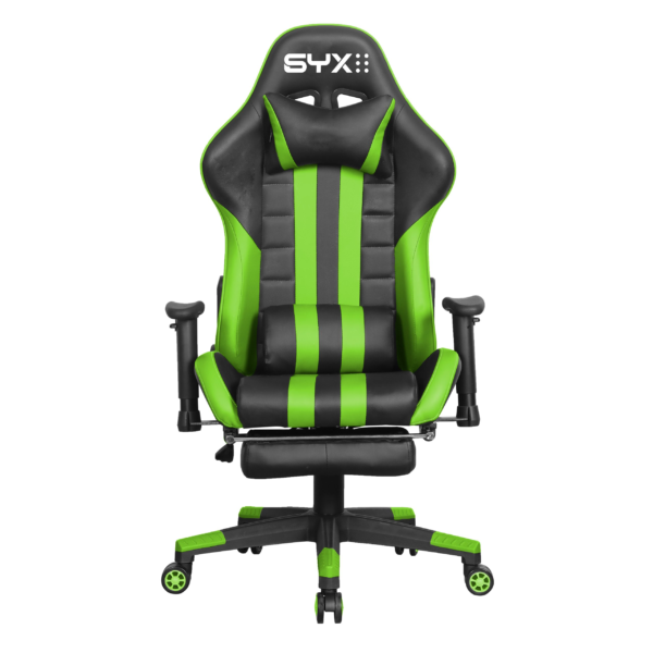 SILLA GAMER SYX CH-059 GR VERDE GREEN