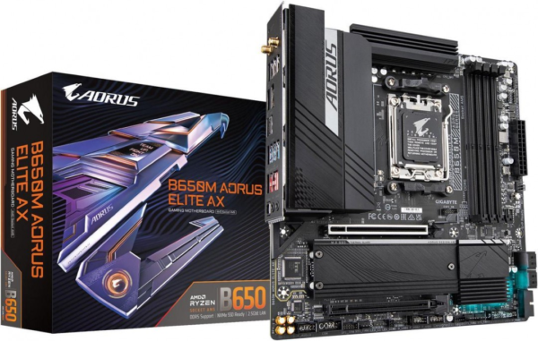 MOTHER GIGABYTE (AM5) B650M AORUS ELITE AX 1.3