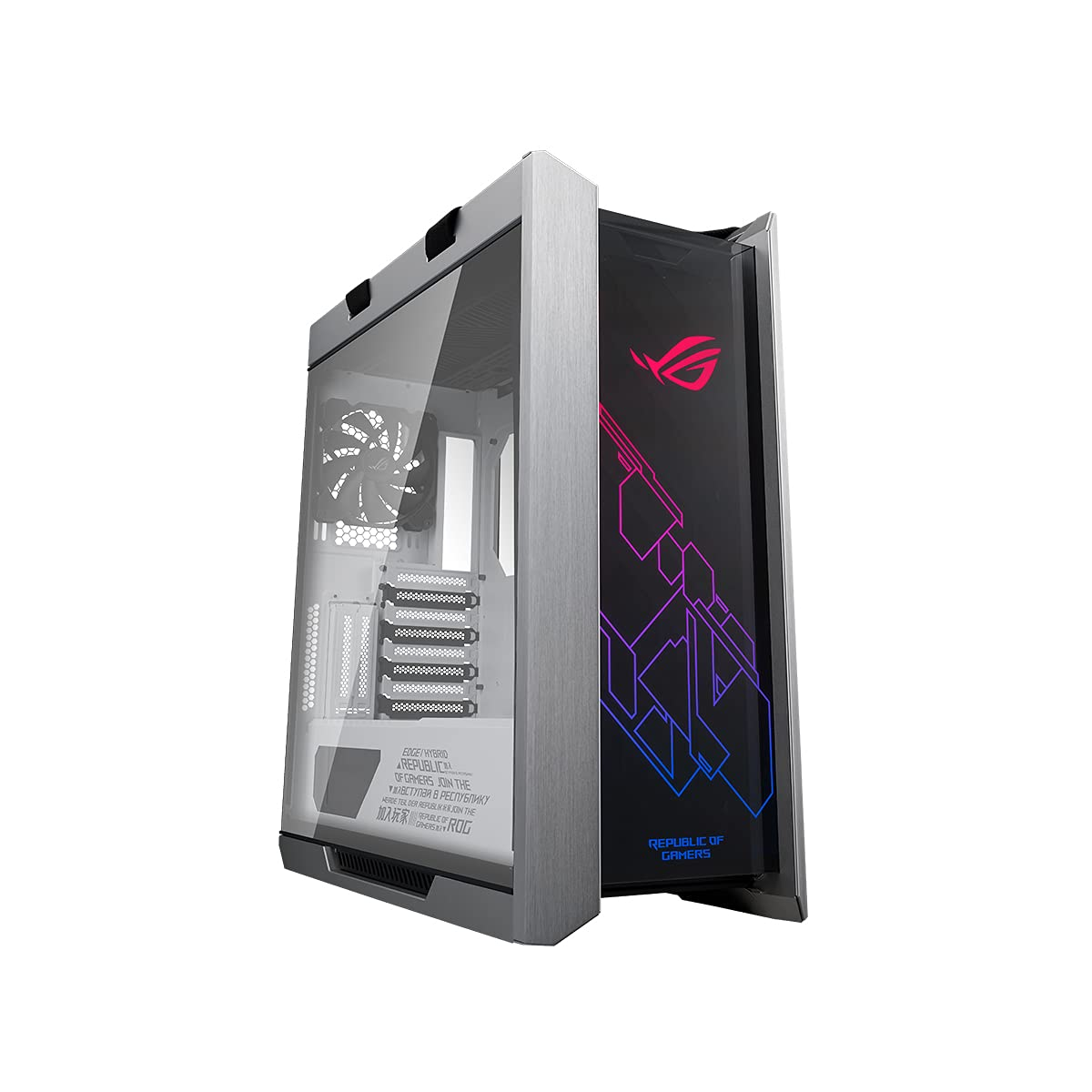 GAB ASUS GX601 ROG STRIX E RGB WHITE V TEMPLADO