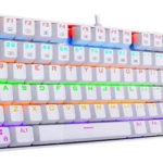 eclado Redragon Kumara K552 Switch Red Blanco