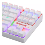 eclado Redragon Kumara K552 Switch Red Blanco - Imagen 4