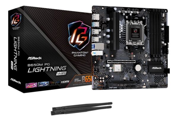 MOTHER ASROCK (AM5) B650M PG LIGHTNING WIFI