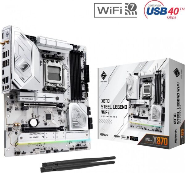 MOTHER ASROCK (AM5) X870 STEEL LEGEND WIFI