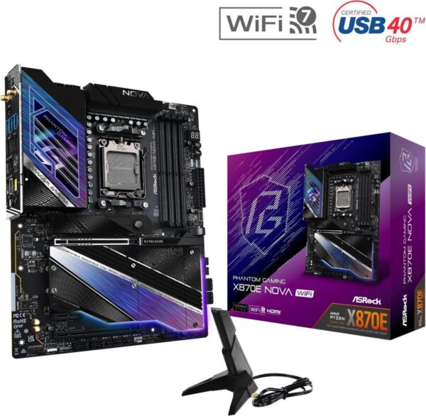 MOTHER ASROCK (AM5) X870E NOVA WIFI