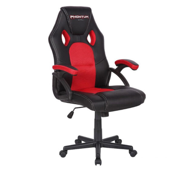 SILLA GAMER ERGONOMICA PHONTUM ROJO/NEGRO NETMAK NM-PHONTUM - Imagen 4