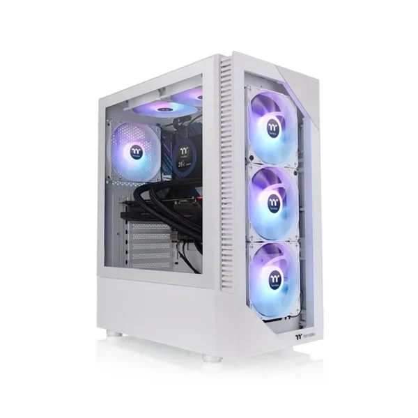 GABINETE GAMER THERMALTAKE VIEW 200 TG ARGB SNOW EDITION